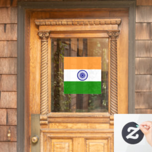 Indiase vlag raamsticker