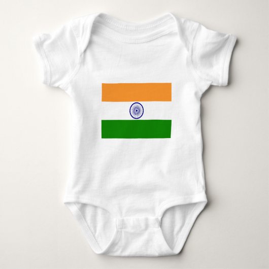 Indiase vlag romper (Voorkant)