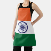 Indiase vlag schort (Insitu)