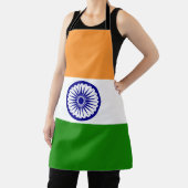 Indiase vlag schort (Insitu)