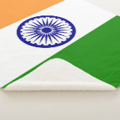 Indiase vlag sherpa deken (3/4)