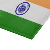 Indiase vlag snijplank (Hoek)