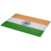 Indiase vlag snijplank (Hoek)