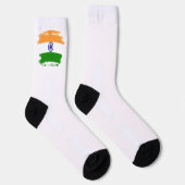 Indiase vlag sokken (Rechts)