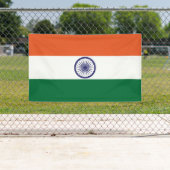 Indiase vlag spandoek (Insitu)