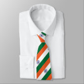 Indiase vlag stropdas (Gebonden)