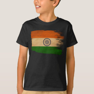 Indiase vlag t-shirt