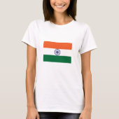 Indiase vlag t-shirt (Voorkant)