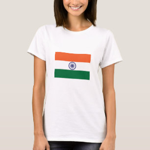 Indiase vlag t-shirt