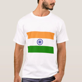 Indiase vlag t-shirt