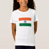 Indiase vlag t-shirt (Voorkant)