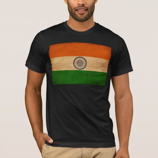 Indiase vlag t-shirt (Voorkant)