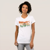 Indiase vlag t-shirt (Voorkant volledig)