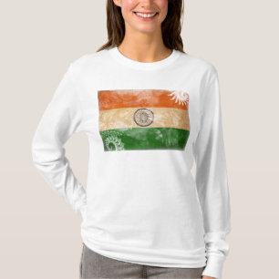 Indiase vlag t-shirt