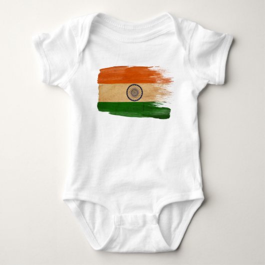 Indiase vlag t-shirt (Voorkant)