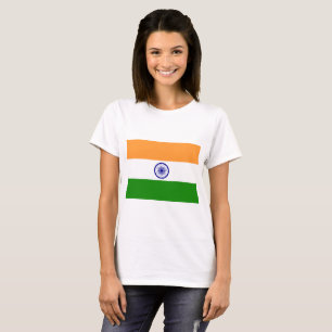 Indiase vlag t-shirt
