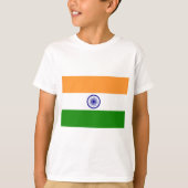 Indiase vlag t-shirt (Voorkant)
