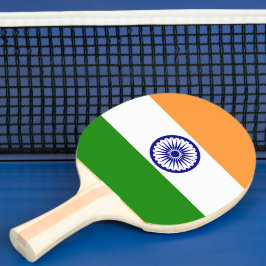 Indiase vlag tafeltennisbatje