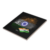 Indiase vlag tegeltje (Zijkant)