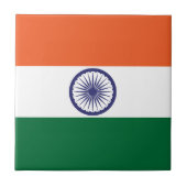 Indiase vlag tegeltje (Voorkant)