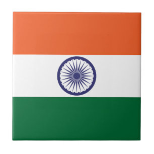 Indiase vlag tegeltje