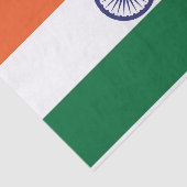 Indiase vlag tissuepapier (Detail)