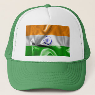 Indiase vlag trucker pet