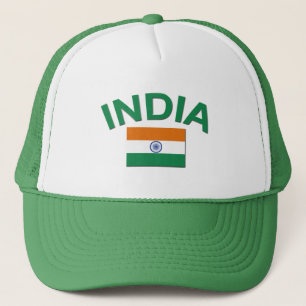 Indiase vlag trucker pet