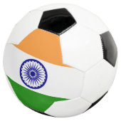 Indiase vlag voetbal (Drie kwart)