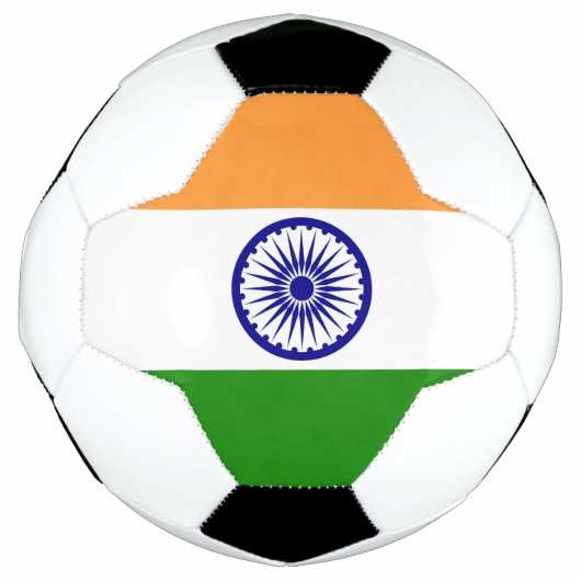 Indiase vlag voetbal (Voorkant)