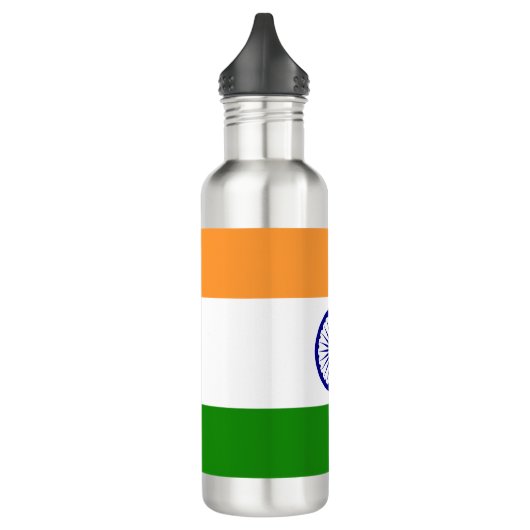 Indiase vlag waterfles  (Links)