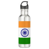 Indiase vlag waterfles (Voorkant)
