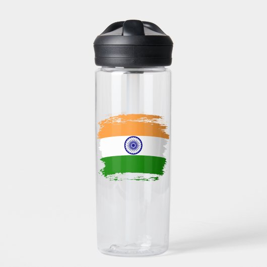 Indiase vlag waterfles (Voorkant)