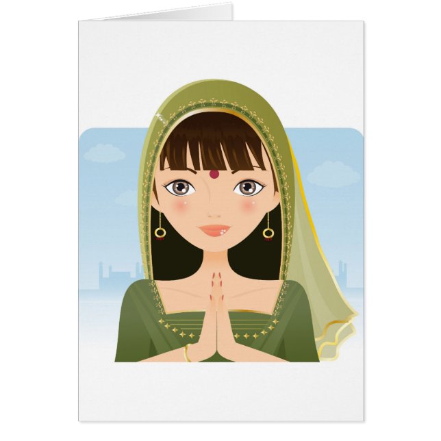 Indiase vrouw (Voorkant)