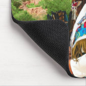 Indiase vrouw 1 Mousepad Muismat (Hoek)