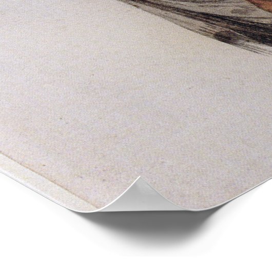 Indiase vrouw en Baby van Pomeiooc Poster (Hoek)