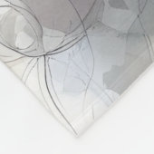 Indiase vrouw en wolf geest van het wild fleece deken (Hoek)