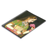 Indiase vrouw, Mughal Art Notitieboek (Linkerzijde)
