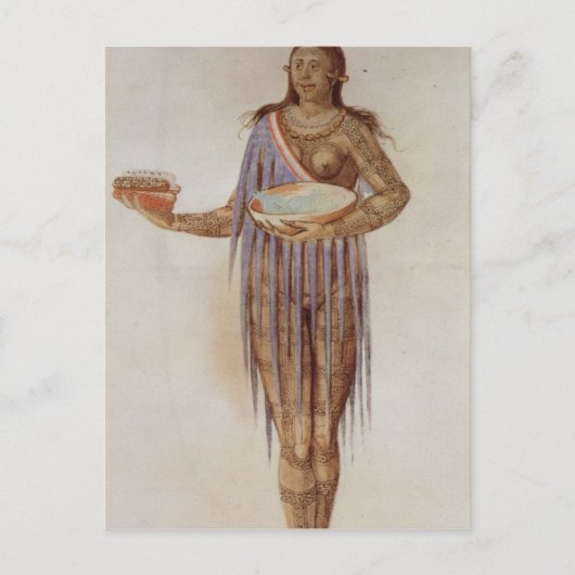 Indiase vrouw uit Florida Briefkaart (Voorkant)