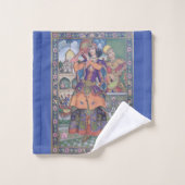  Indiase vrouwen 3 pc. Handdoek set (Wasdoekje)