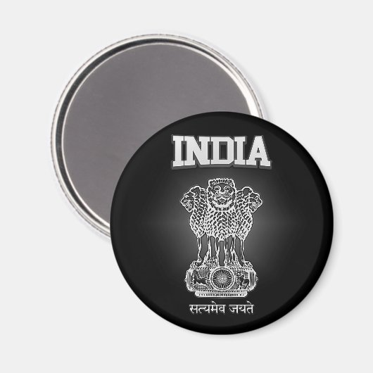 Indiase wapenstilstand magneet (Voorkant / Achterkant)