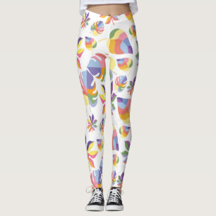 Indiase zomer herfst met kleurrijke bladeren leggings