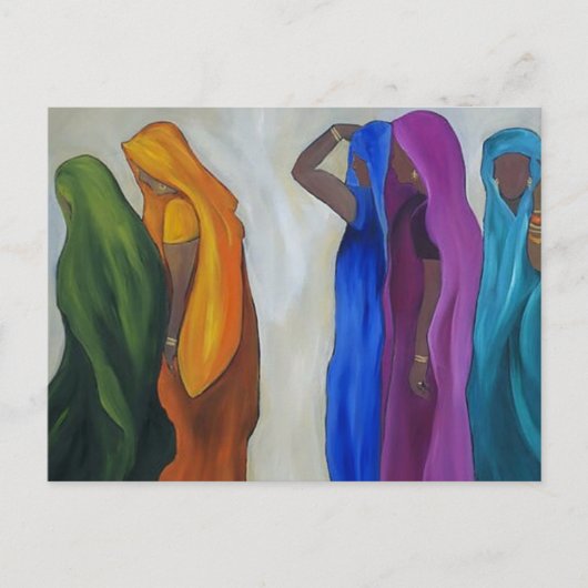 indica briefkaart (Voorkant)