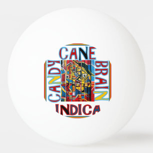 INDICA DE HERSENEN VAN HET RIET VAN HET SNOEP PINGPONGBAL