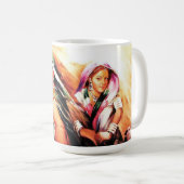 indica koffiemok (Voorkant rechts)