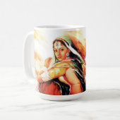 indica koffiemok (Voorkant links)