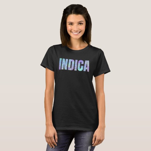 Indica Weed T-shirt (Voorkant volledig)