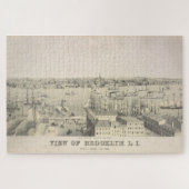  indicatief Uitzicht van Brooklyn NY (1846) Legpuzzel (Horizontaal)