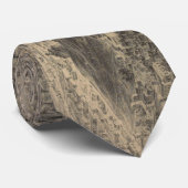 indicatief Uitzicht van Brooklyn NY (1846) Stropdas (Opgerold)