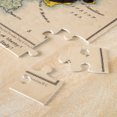 indicatieve kaart van Italië (1869) Legpuzzel (Zijkant)